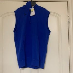 Jordan sleeveless hooded top (men’s small)